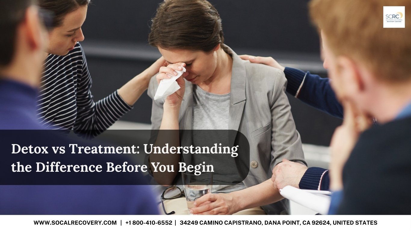 Detox vs Treatment Understanding the Difference Before You Begin