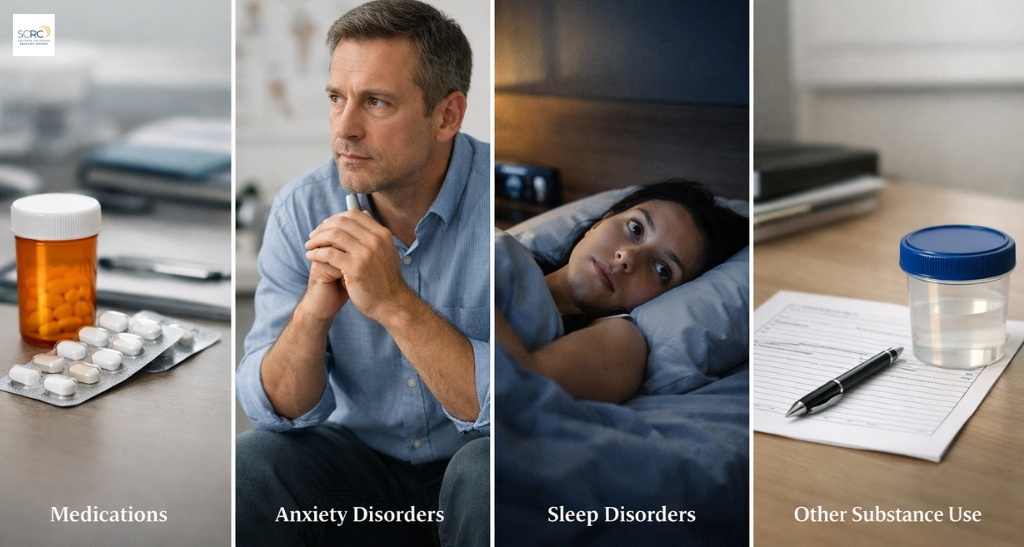 Some problems can mimic AUD symptoms