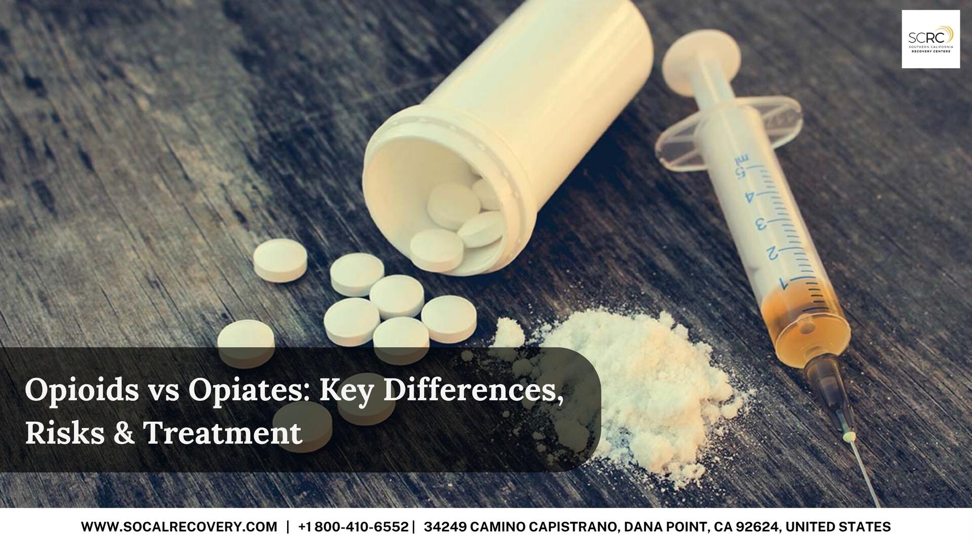 opoids vs opiates